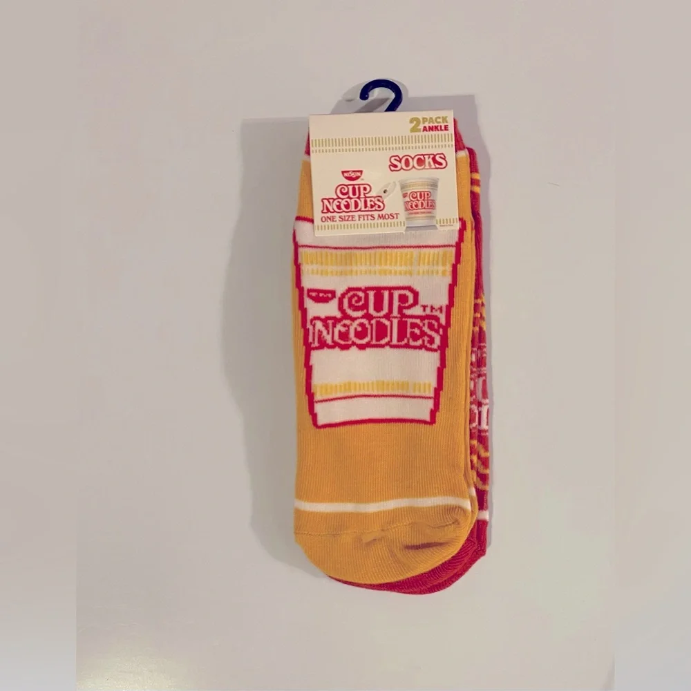 Fun Novelty Socks Featuring Cup Noodles